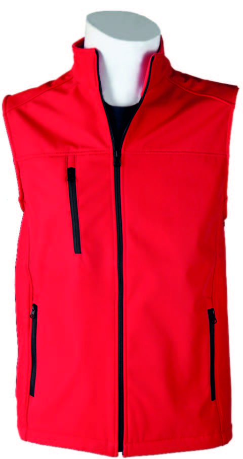 KIRMIZI SOFTSHELL YELEK